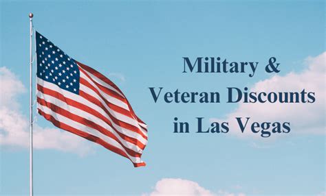 Las Vegas Military Discounts .